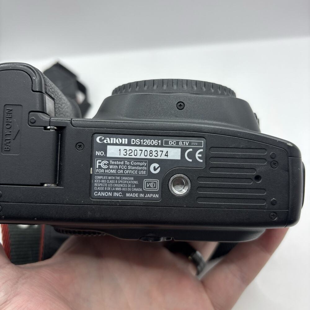Canon EOS 20D 8.2MP Digital SLR Camera Body Black - Excellent Condition, Tested - Picture 7 of 13